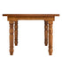 Chivari 60" x 40" (5 Foot) Chestnut Rectangle Fluted Leg Wood Farm Table TFARMRT6040-CHT-T-AX
