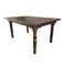 Chivari 60" x 40" (5 Foot) Fruitwood Rectangle Fluted Leg Wood Farm Table TFARMRT6040-FTW-T-AX