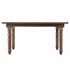 Chivari Capsule Bridge Serpentine Farm Table Kit - Seats 20 - Includes 4 Fruitwood Serpentine Tables and 2 Rectangle Tables TFARM-SNKT-FTW5