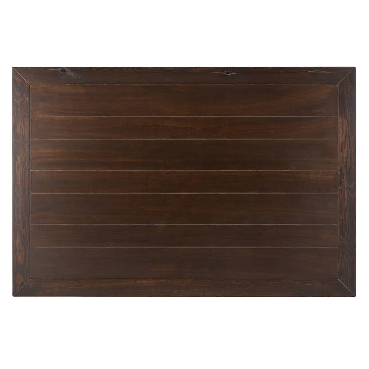 Chivari 60" x 40" (5 Foot) Fruitwood Rectangle Fluted Leg Wood Farm Table TFARMRT6040-FTW-T-AX