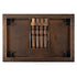 Chivari Capsule Bridge Serpentine Farm Table Kit - Seats 20 - Includes 4 Fruitwood Serpentine Tables and 2 Rectangle Tables TFARM-SNKT-FTW5