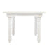 Chivari Elongated Serpentine Farm Table Kit - Seats 42 - Includes 4 White Distressed Serpentine Tables and 5 Rectangle Tables TFARM-SNKT-WD2