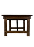 Chivari 72″ x 40″ (6 Foot ) Fruitwood Rectangle Straight Leg Wood Farm Table TFARMRT7240-FRTWOOD-S-LEG-AX-T