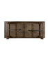 Chivari 96" x 40" (8 Foot) Fruitwood Rectangle Straight Leg Wood Farm Table TFARMRT9640-FRUITWOO-S-LEG-AX-T