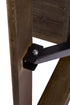 Chivari 96" x 40" (8 Foot) Fruitwood Rectangle Straight Leg Wood Farm Table TFARMRT9640-FRUITWOO-S-LEG-AX-T