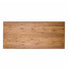 Chivari 72" x 30" (6 Foot ) Chestnut Rectangle Straight Leg Wood Farm Table TFRMPLRT7230-CHT-ST-AX
