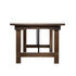 Chivari 72" x 40" (6 Foot) Fruitwood Rectangle Straight Leg Wood Farm Table TFRMPLRT7240-FTW-ST-AX