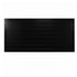 Chivari 96" x 40" (8 Foot) Black Rectangle Fluted Leg Wood Farm Table TFRMPLRT9640-BLK-FL-AX