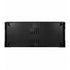 Chivari 96" x 40" (8 Foot) Black Rectangle Fluted Leg Wood Farm Table TFRMPLRT9640-BLK-FL-AX