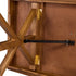 Chivari Chestnut 96" x 40" (8 Foot) Rectangle X Leg Wood Farm Table TFRMPLRT9640-CHT-XL-AX