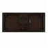 96" x 40" (8 Foot) Fruitwood Rectangle Fluted Leg Wood Farm Table
