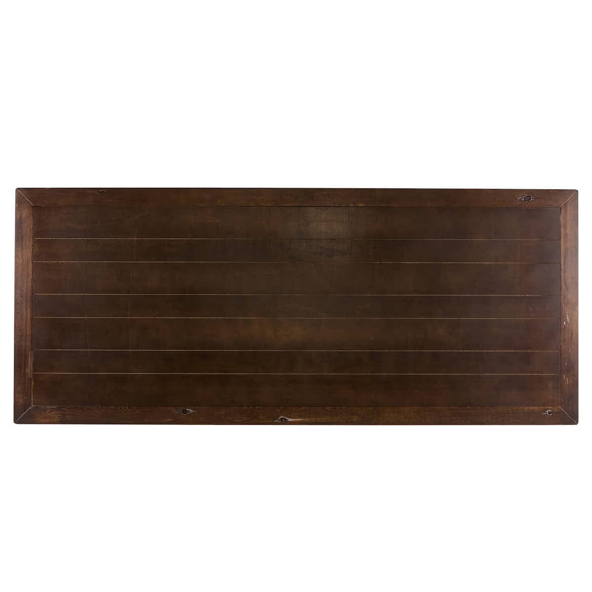 Chivari Fruitwood 96" x 40" (8 Foot) Rectangle Straight Leg Wood Farm Table TFRMPLRT9640-FTW-ST-AX