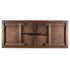 Chivari Fruitwood 96" x 40" (8 Foot) Rectangle Straight Leg Wood Farm Table TFRMPLRT9640-FTW-ST-AX