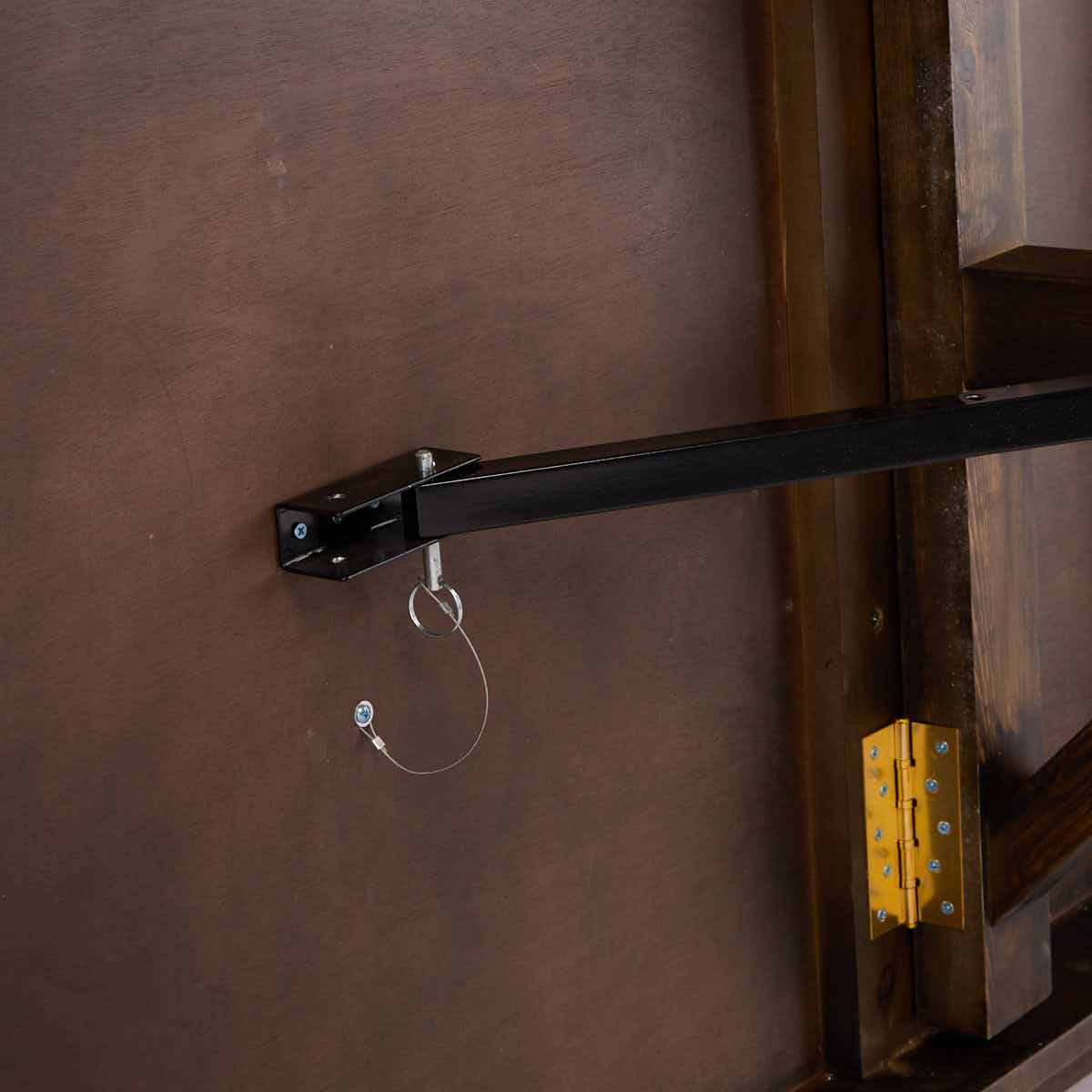 Chivari Fruitwood 96" x 40" (8 Foot) Rectangle X Leg Wood Farm Table TFRMPLRT9640-FTW-XL-AX