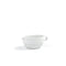 Front of the House FOH TGB003WHP21 Monaco 16 oz Superwhite Oval Porcelain Pourer - Case of 4 FOH-TGB003WHP21