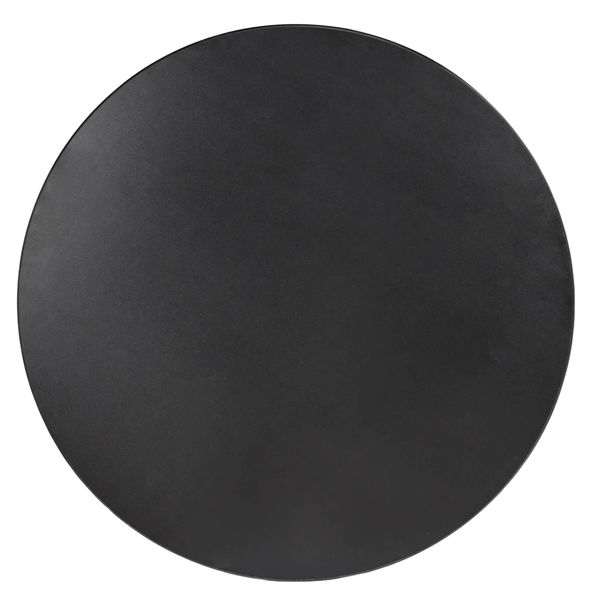 Chivari Black 30" Round Plywood Cocktail Table Kit TKITRD30BLK-AX-T