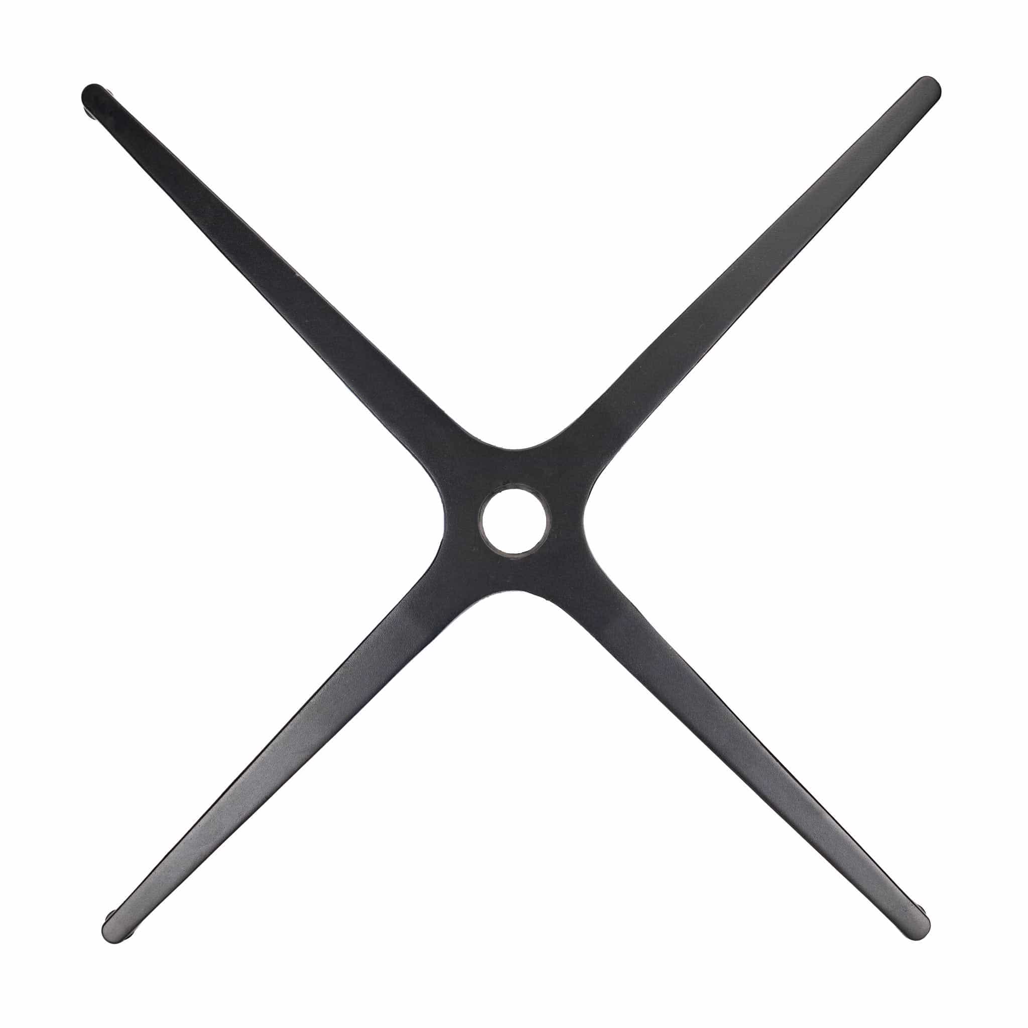 Chivari Black 30" Round Plywood Cocktail Table Kit TKITRD30BLK-AX-T