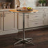 Chivari 36" Round Plywood Cocktail Table Kit TKITRD36M-AX-T