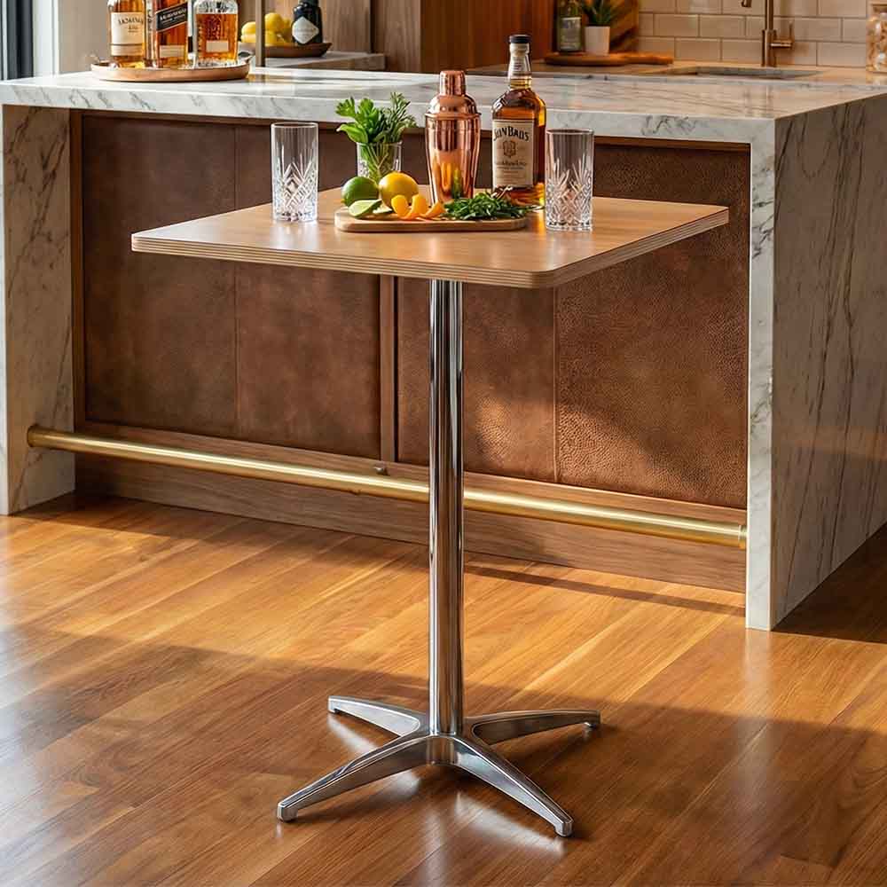 Chivari 30" Square Plywood Cocktail Table Kit TKITSQ30M-AX-T