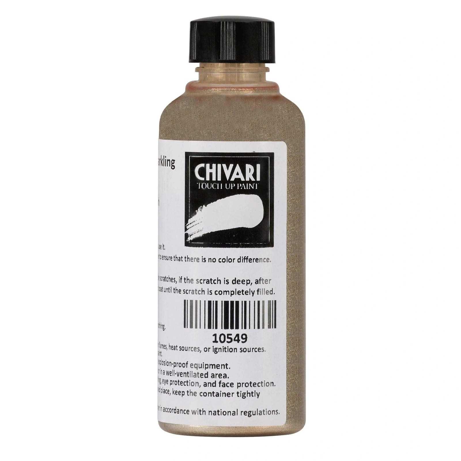Chivari Gold Champagne Sparkling Touch Up Paint, 70ML Bottle PNT-BTL-GCS-A