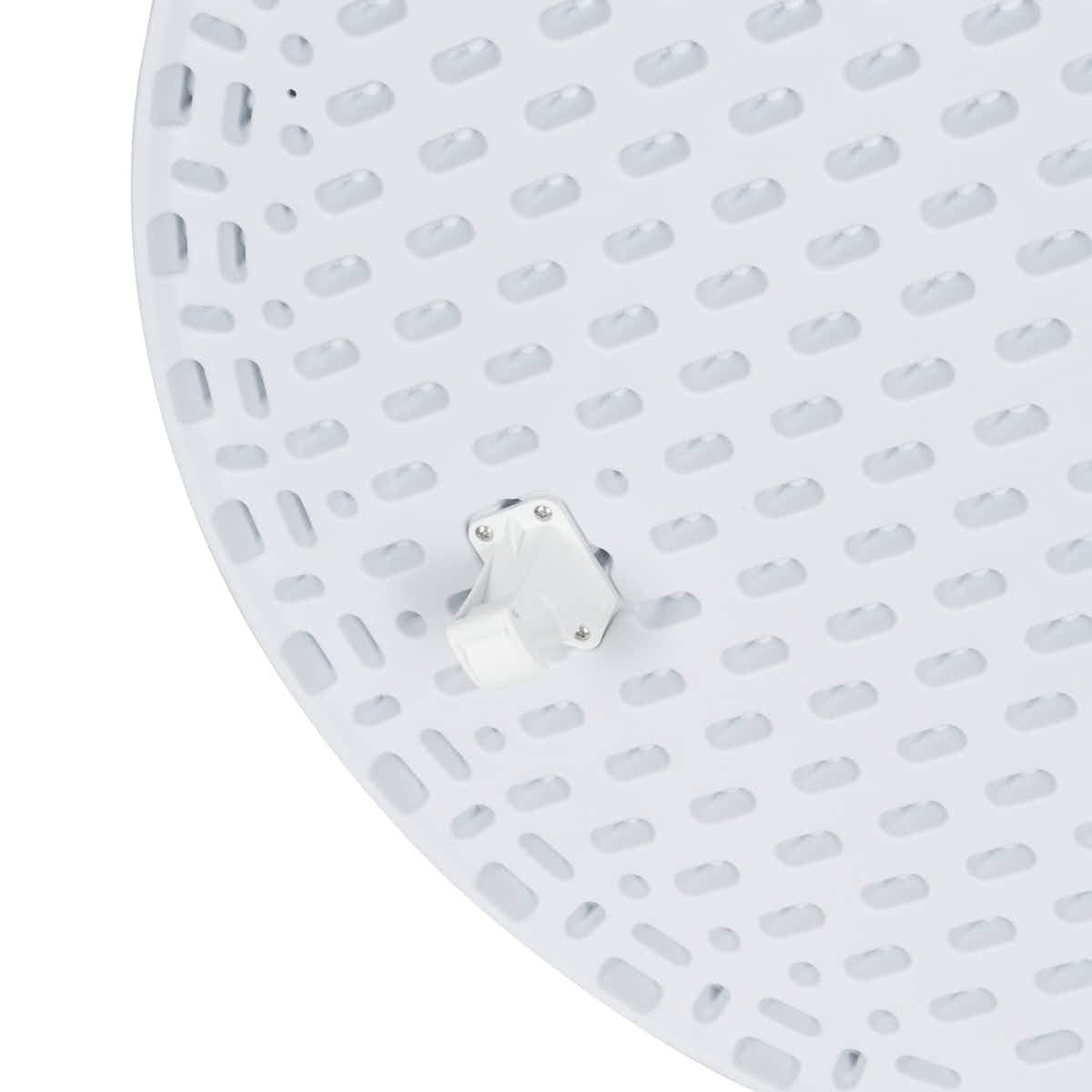 Chivari 31.5" Round White Plastic Cocktail Table TPLSRD31.5COCKTAIL-WHI-CX-T