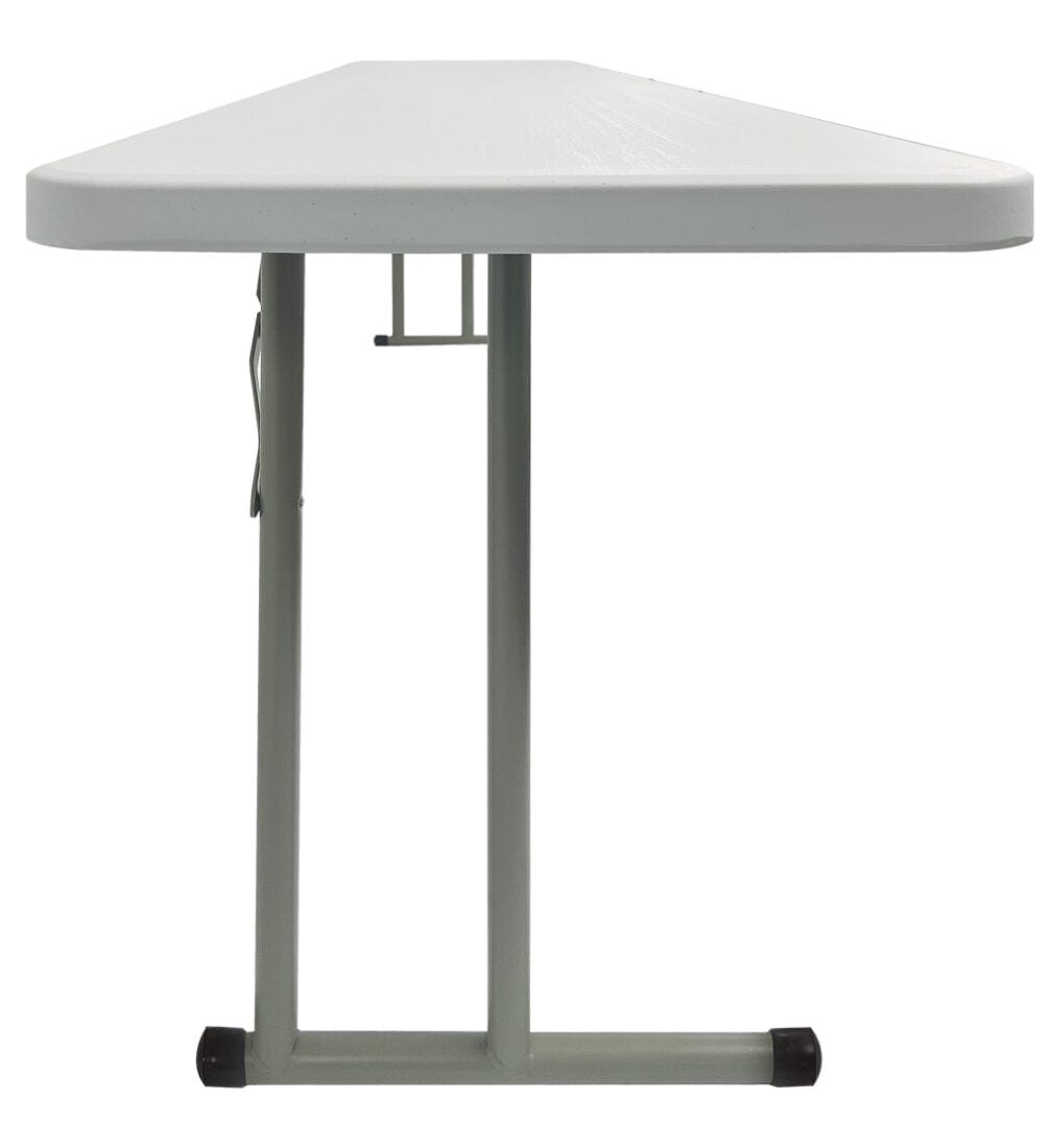 Chivari 72" x 18" (6 Foot) Rectangle Plastic Folding Table TPLSRT7218-LFT