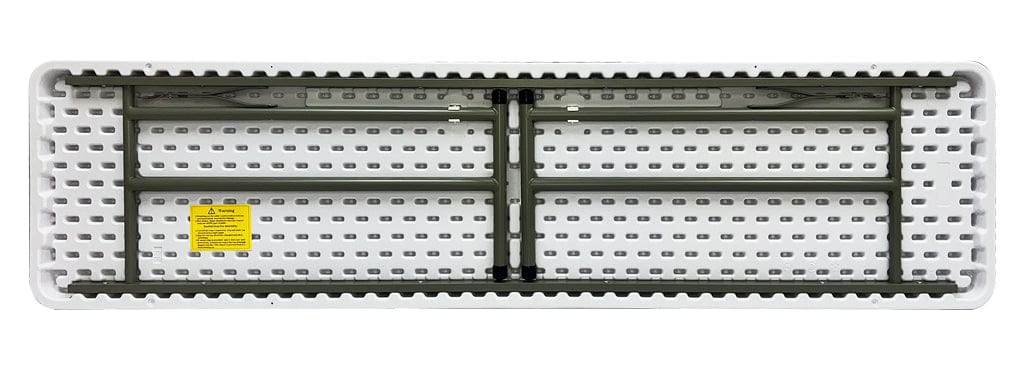 Chivari 72" x 18" (6 Foot) Rectangle Plastic Folding Table TPLSRT7218-LFT