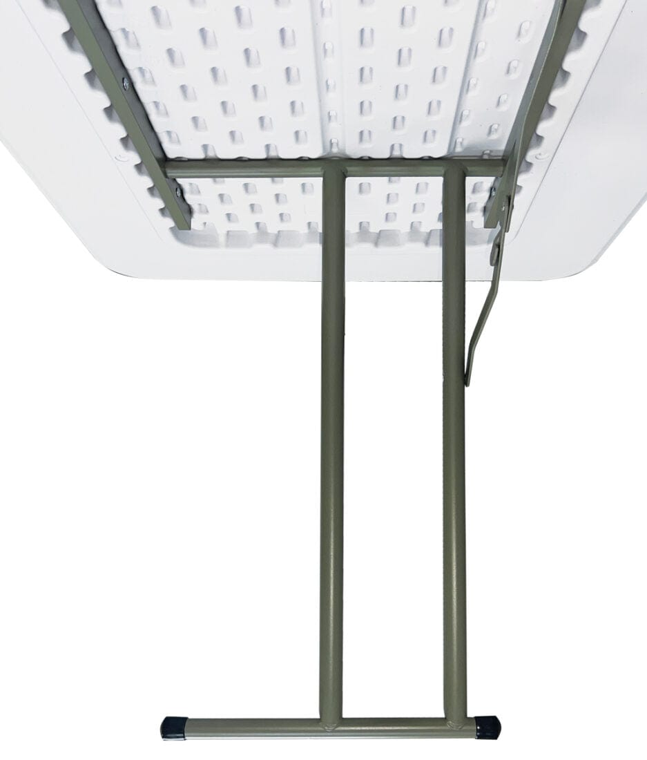 Chivari 72" x 18" (6 Foot) Rectangle Plastic Folding Table TPLSRT7218-LFT