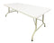 Chivari 72" x 30" (6 Foot) Rectangle Heavy Duty Fold-In-Half Plastic Table TPLSRT7230-BF-AX-T