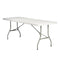 Chivari 72" x 30" (6 Foot) Rectangle Heavy Duty Plastic Folding Table TPLSRT7230-LF-T