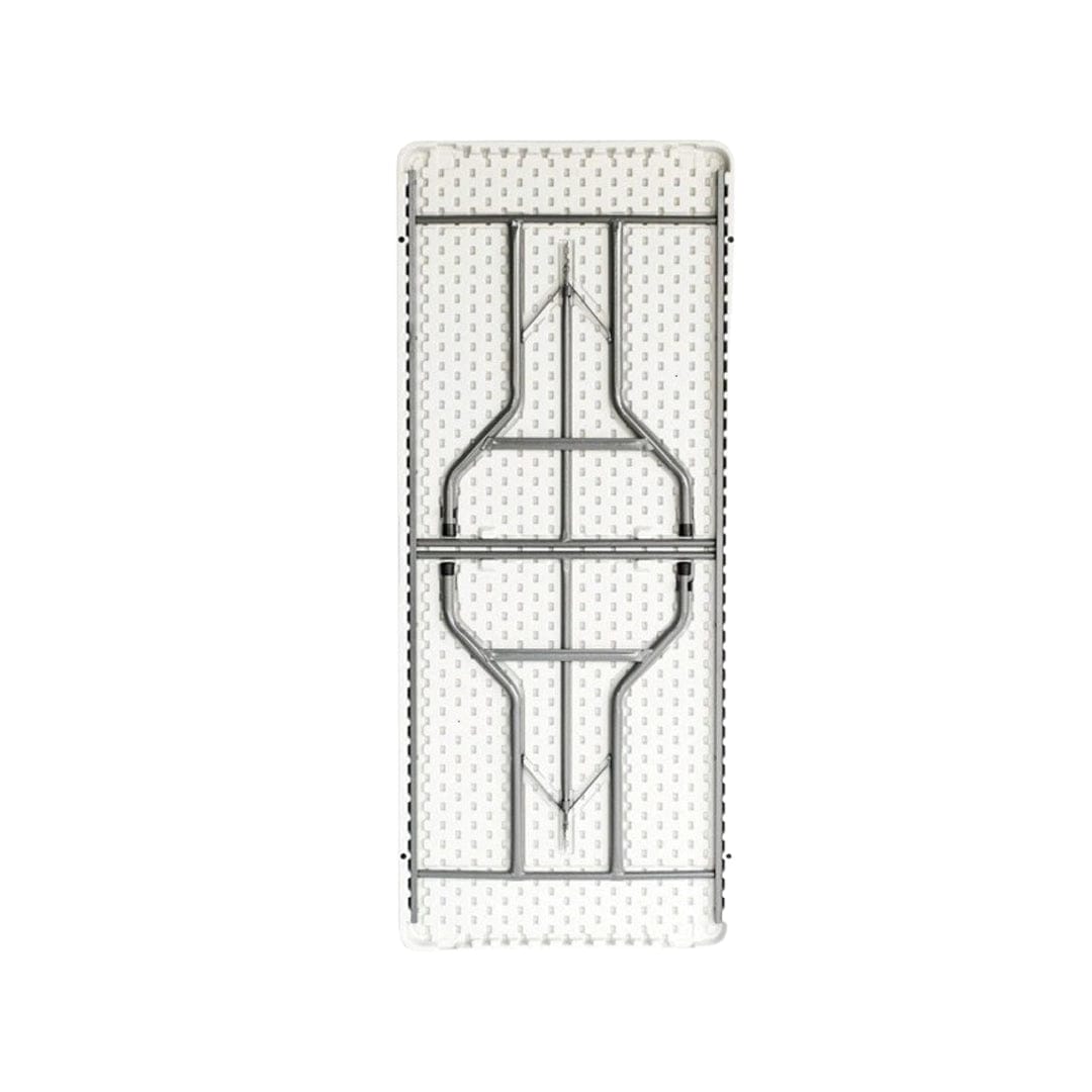 Chivari 72" x 30" (6 Foot) Rectangle Heavy Duty Plastic Folding Table TPLSRT7230-LF-T