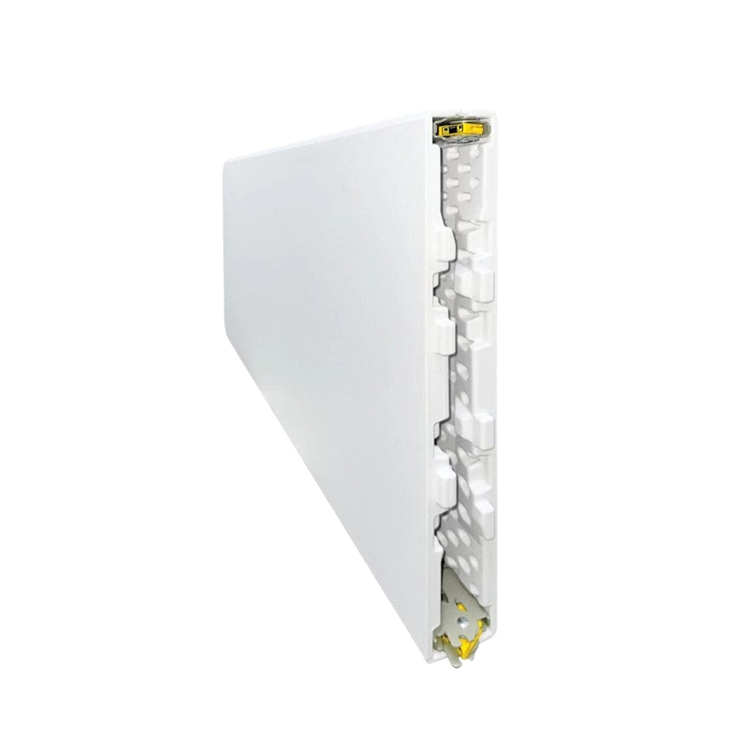Chivari 96" x 30" (8 Foot) Rectangle Heavy Duty Fold-In-Half Plastic Table TPLSRT9630-BF-LF-T