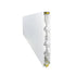 Chivari 96" x 30" (8 Foot) Rectangle Heavy Duty Fold-In-Half Plastic Table TPLSRT9630-BF-LF-T