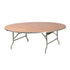 Chivari Kids 48" (4 Foot) Round Heavy Duty Plywood Folding Banquet Table TPLYRD48M-KID-AX-T