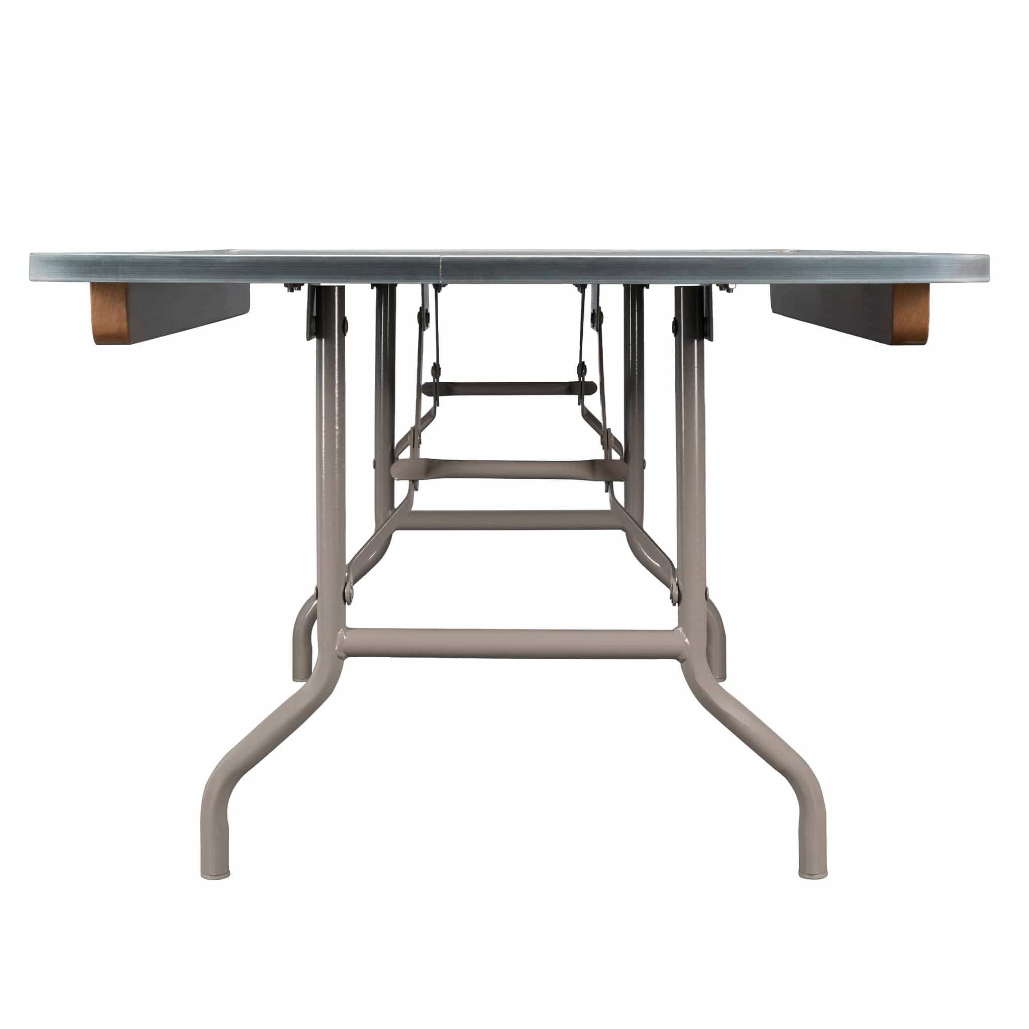 Chivari Kids 48" x 30" (4 Foot) Rectangle Plywood Folding Banquet Table TPLYRT4830MG-KID-AX-T