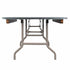 Chivari Kids 48" x 30" (4 Foot) Rectangle Plywood Folding Banquet Table TPLYRT4830MG-KID-AX-T