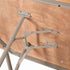 60" x 30" (5 Foot) Rectangle Heavy Duty Plywood Folding Table with Steel Skeleton™