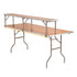 Chivari 6 Foot (72"x30") Rectangle Plywood Table and Bar Top TPLYRT7230-BAR-KT-AX