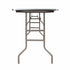 Chivari 72" x 30" (6 Foot) Kitchen Prep Folding Table with Steel Skeleton™ TPLYRT7230M-KCH-AX