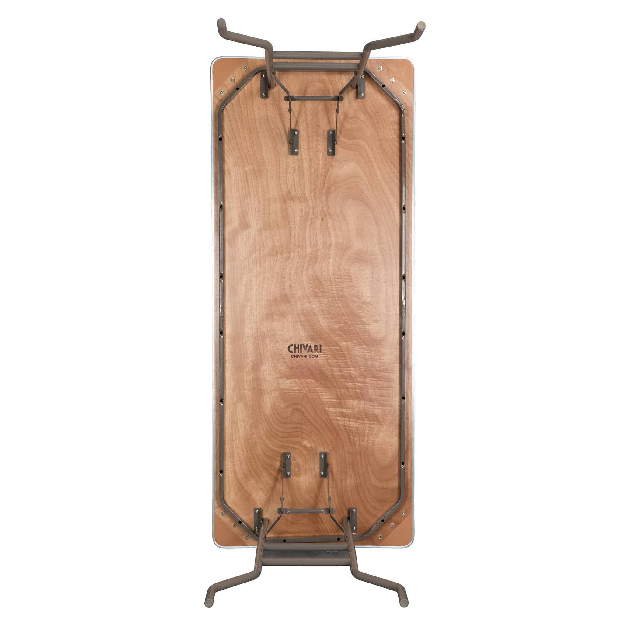 Chivari 72" x 30" (6 Foot) Kitchen Prep Folding Table with Steel Skeleton™ TPLYRT7230M-KCH-AX