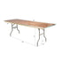 Chivari 96" x 30" (8 Foot) Rectangle Plywood Folding Table TPLYRT9630VG-AX-T