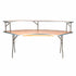 Chivari 7 Foot (84"x30") Serpentine Plywood Table and Bar Top TPLYSRP84-BAR-KT-AX