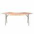 Chivari 7 Foot (84"x30") Serpentine Plywood Table and Bar Top TPLYSRP84-BAR-KT-AX