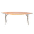 Chivari 7 Foot (84"x30") Serpentine Plywood Table and Bar Top TPLYSRP84-BAR-KT-AX