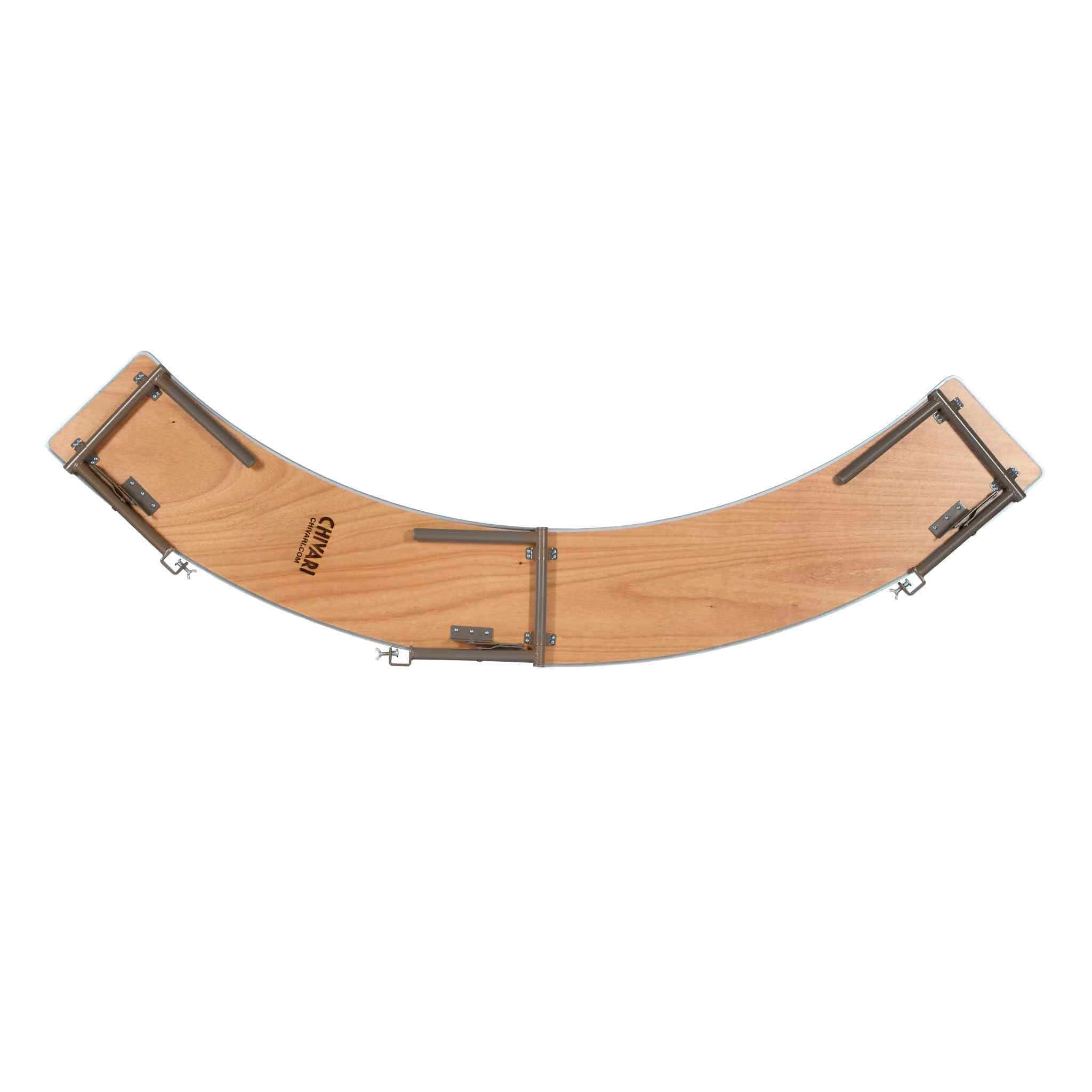 Chivari 7 Foot (84"x30") Serpentine Plywood Table and Bar Top TPLYSRP84-BAR-KT-AX