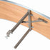 Chivari 7 Foot (84"x30") Serpentine Plywood Table and Bar Top TPLYSRP84-BAR-KT-AX