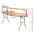 7 Foot (84" x 30") Serpentine Plywood Table and Bar Top