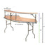 Chivari 7 Foot (84" x 30") Serpentine Plywood Table and Bar Top TPLYSRP84-BAR-KT-AX