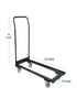 Chivari Steel Folding Chair Cart for Poly & Resin Folding Chairs CART100-AX-T