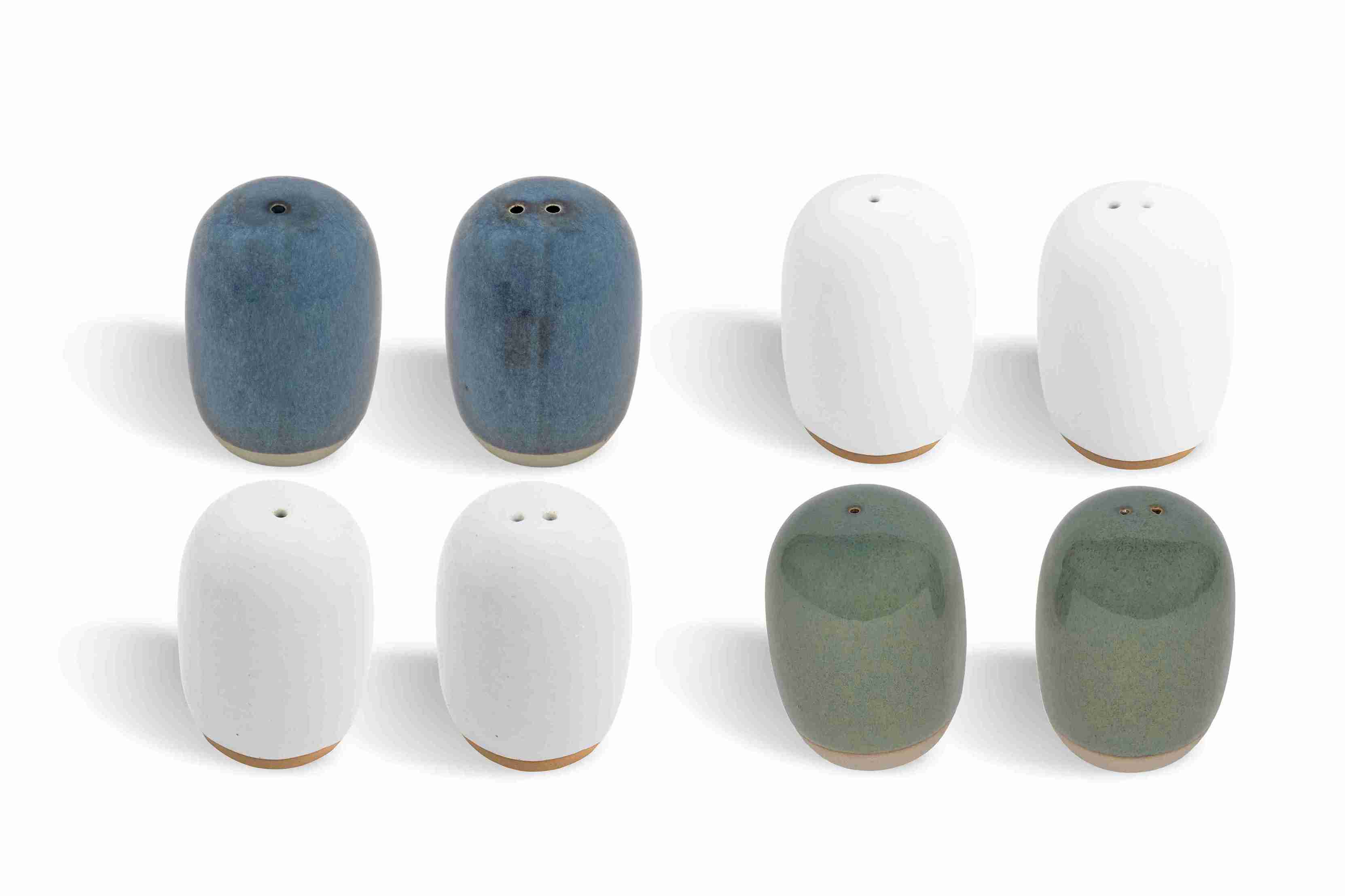 Front of the House Front of the House Artefact® Salt & Pepper Set - 3oz - Moss (Sold in case pack of 6) FOH-TSP105GRP22